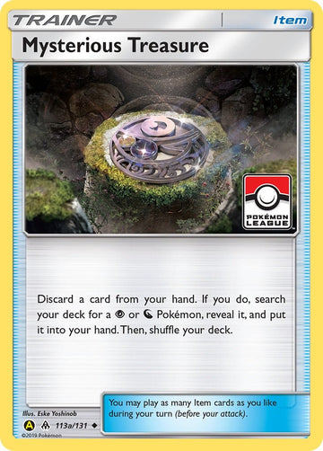 Mysterious Treasure (Pokemon League) [113a/131] [League & Championship Cards] Reverse Holofoil
