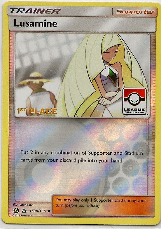 Lusamine (League Challenge) [1st Place] [153a/156] [League & Championship Cards] Reverse Holofoil