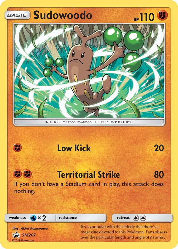 Sudowoodo [SM207] [Sun & Moon Promos] Holofoil