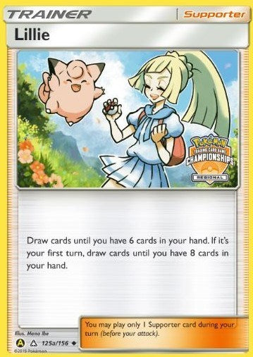 Lillie (Regional Championships) [125a/156] [League & Championship Cards] Reverse Holofoil