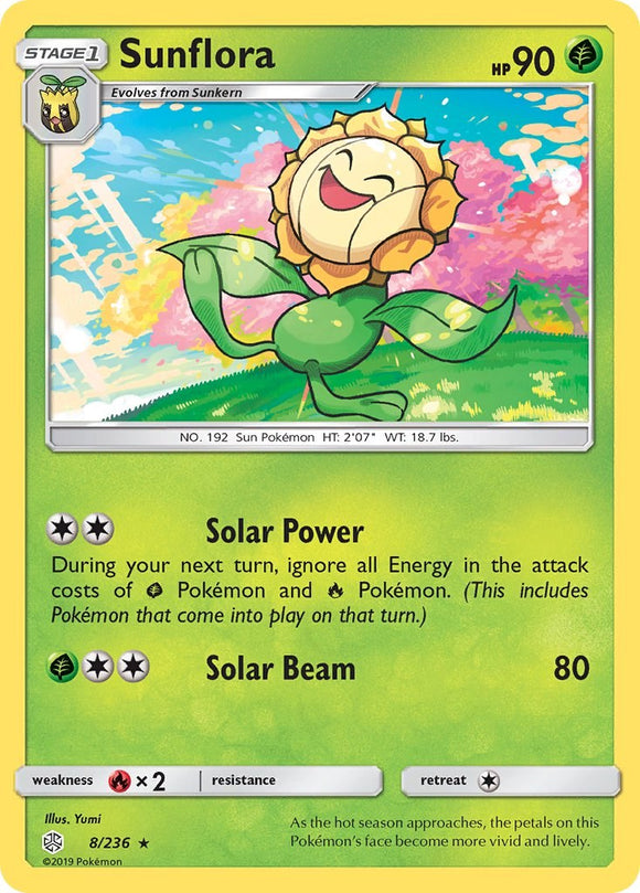 Sunflora [8/236] [Cosmic Eclipse]