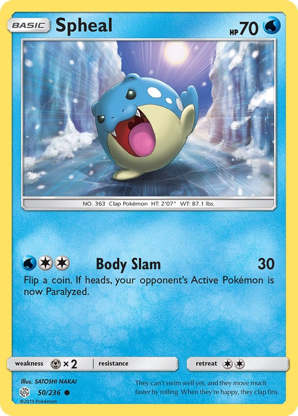 Spheal [50/236] [Cosmic Eclipse] Reverse Holofoil