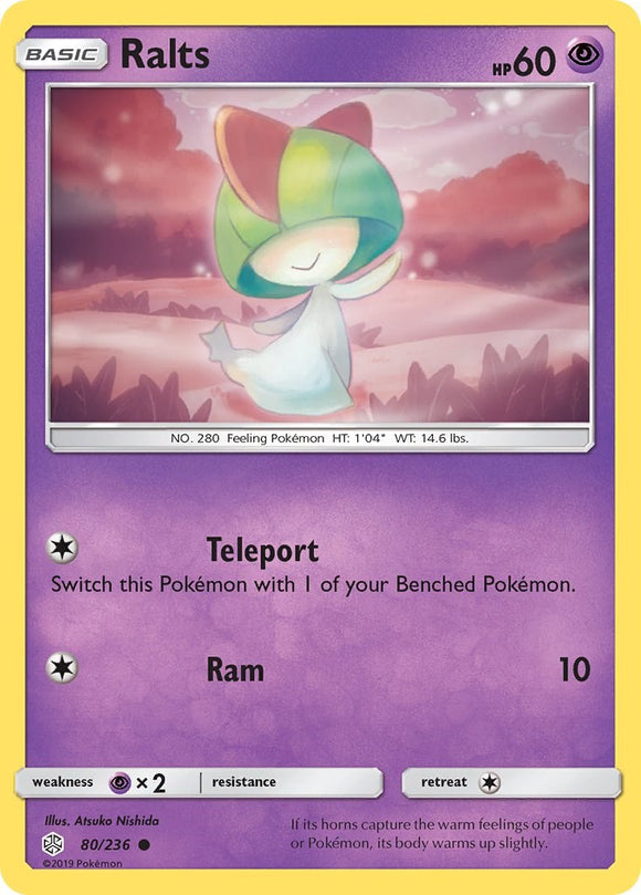 Ralts [80/236] [Cosmic Eclipse] Reverse Holofoil