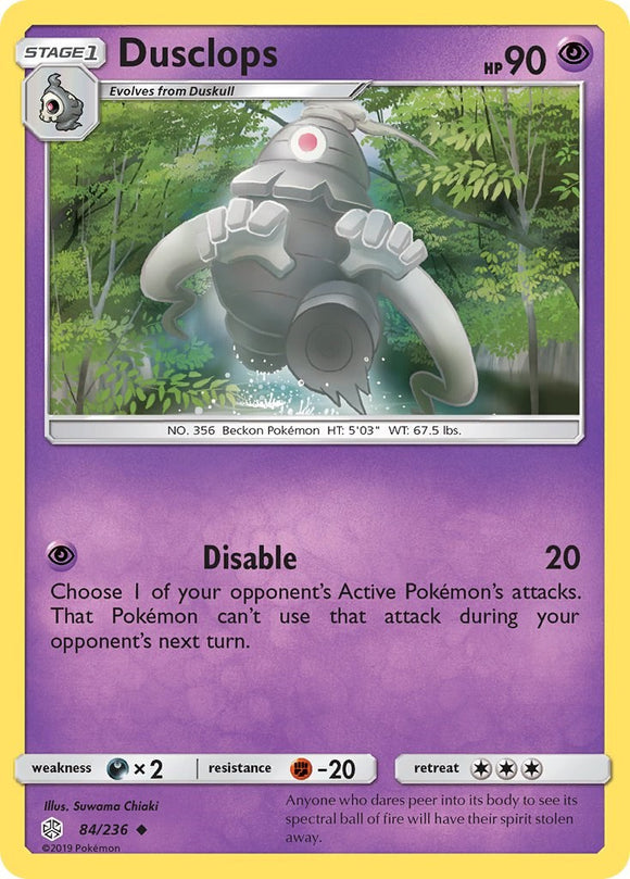 Dusclops [84/236] [Cosmic Eclipse] Reverse Holofoil