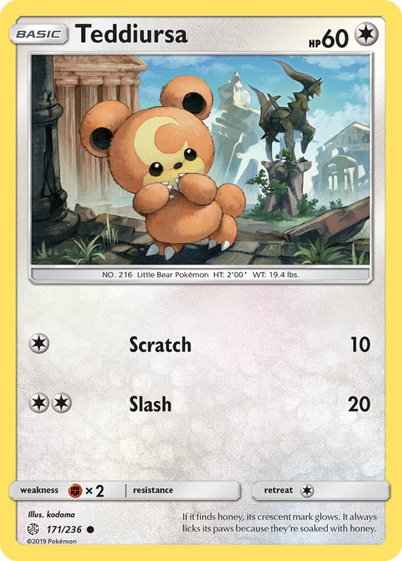 Teddiursa [171/236] [Cosmic Eclipse] Reverse Holofoil