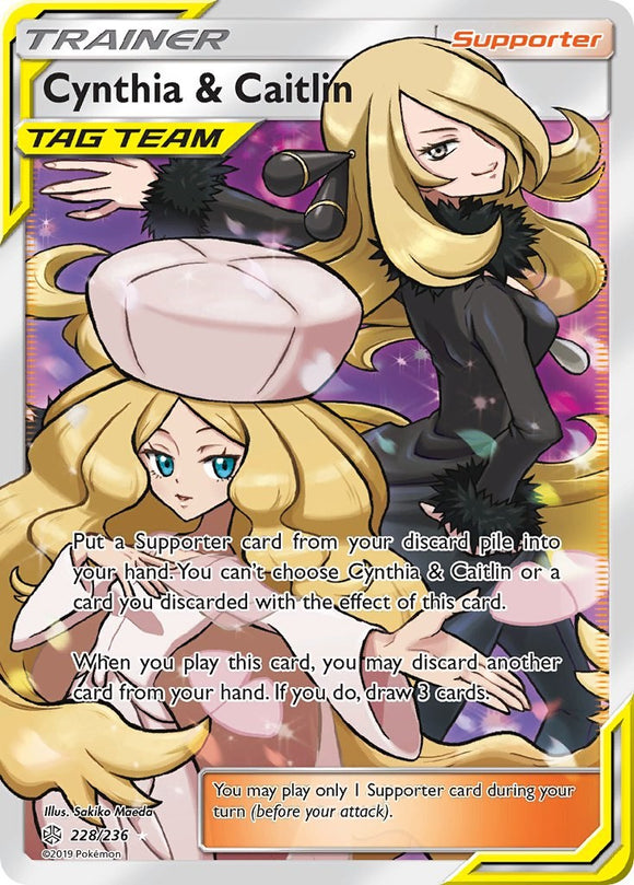 Cynthia & Caitlin [228/236] [Cosmic Eclipse] Holofoil