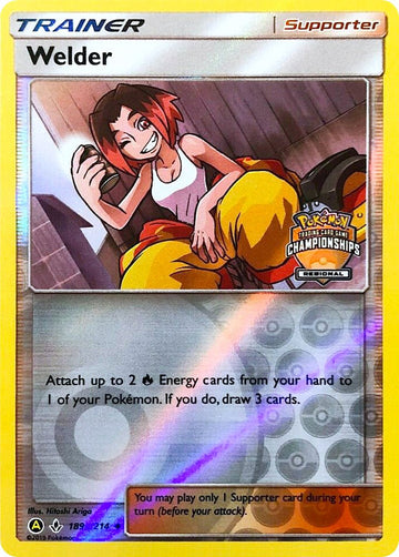 Welder (Regional Championships) [189a/214] [League & Championship Cards] Reverse Holofoil