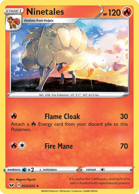Ninetales [023/202] [Sword & Shield Base Set]