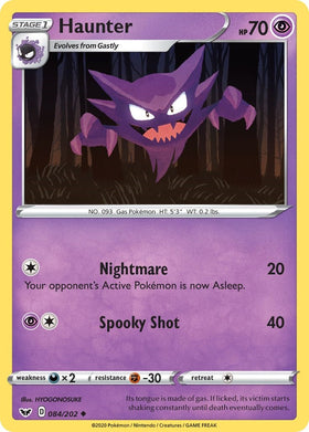 Haunter [084/202] [Sword & Shield Base Set]