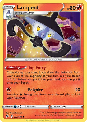 Lampent [032/192] [Rebel Clash] Reverse Holofoil