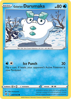 Galarian Darumaka [047/192] [Rebel Clash] Reverse Holofoil