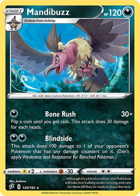 Mandibuzz [120/192] [Rebel Clash] Reverse Holofoil