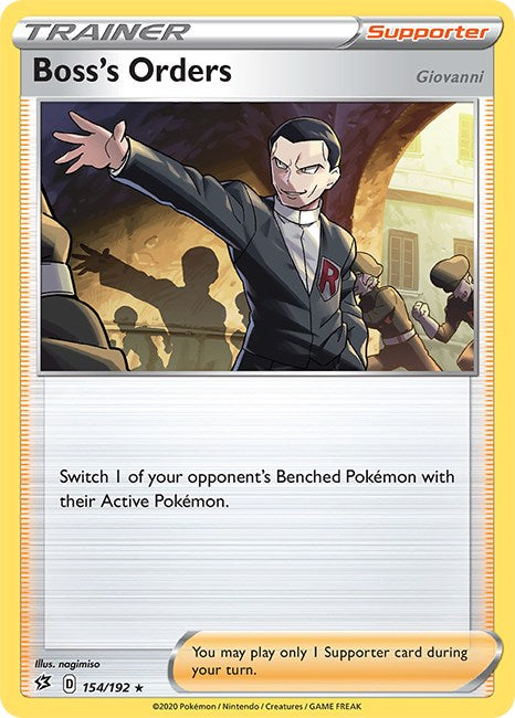 Boss's Orders [154/192] [Rebel Clash] Holofoil