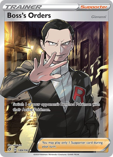 Boss's Orders [189/192] [Rebel Clash] Holofoil