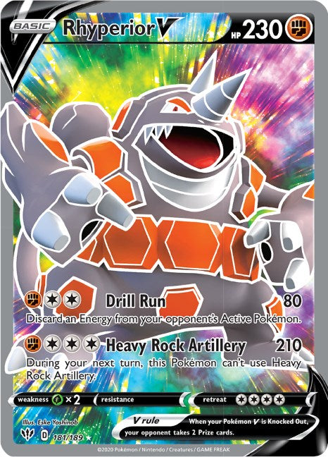 Rhyperior V [181/189] [Darkness Ablaze] Holofoil