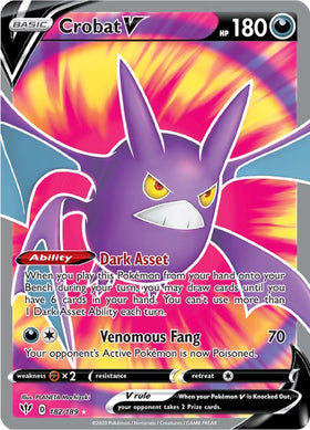 Crobat V [182/189] [Darkness Ablaze] Holofoil