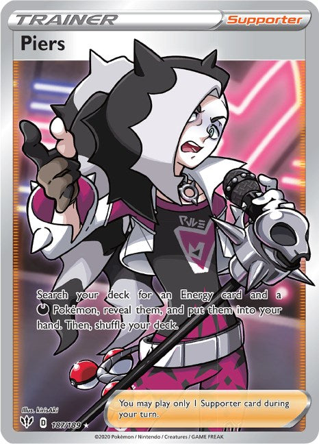 Piers [187/189] [Darkness Ablaze] Holofoil