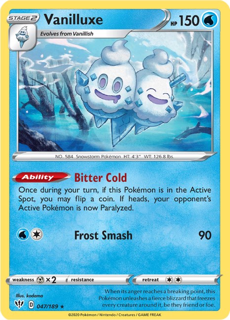Vanilluxe [047/189] [Darkness Ablaze]