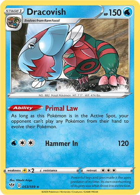 Dracovish [053/189] [Darkness Ablaze] Holofoil