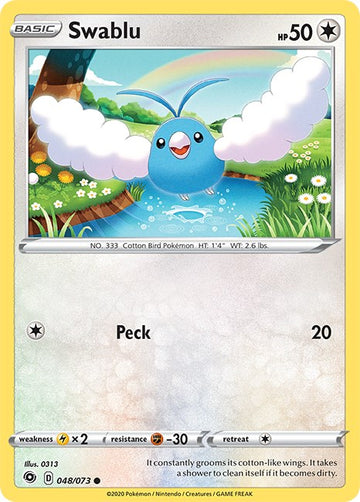 Swablu [48/73] [Champion's Path] Reverse Holofoil