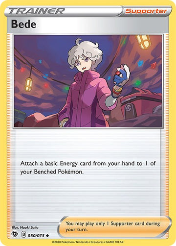 Bede [50/73] [Champion's Path] Reverse Holofoil