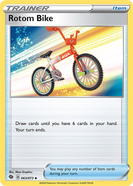 Rotom Bike [63/73] [Champion's Path] Reverse Holofoil