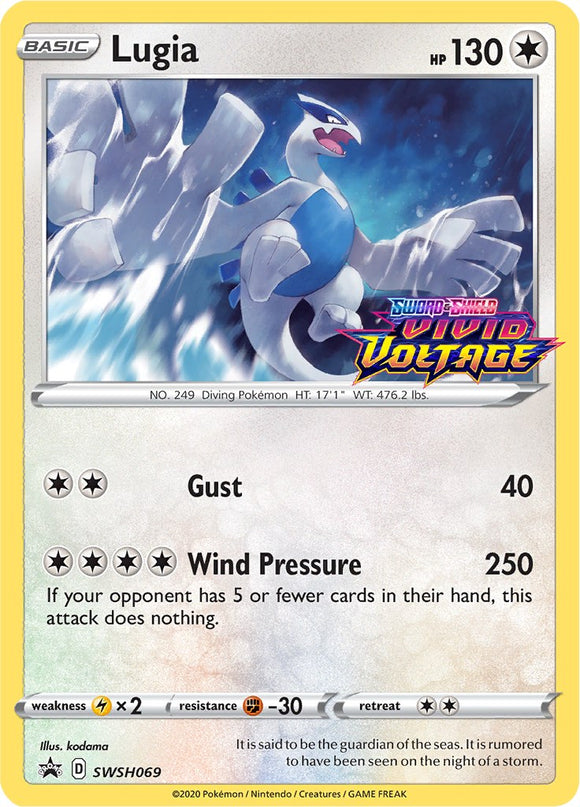 Lugia (Sword & Shield Promo Cards Stamped) [SWSH069] [Sword & Shield Promo Cards] Holofoil