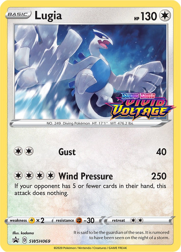 Lugia (Sword & Shield Promo Cards Stamped) [SWSH069] [Sword & Shield Promo Cards] Holofoil