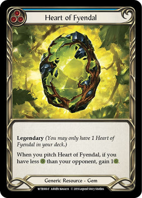 Heart of Fyendal [WTR000] [Welcome to Rathe] Unlimited Edition Rainbow Foil