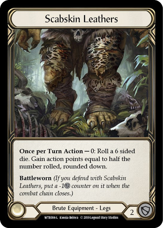 Scabskin Leathers [WTR004] [Welcome to Rathe] Unlimited Edition Rainbow Foil