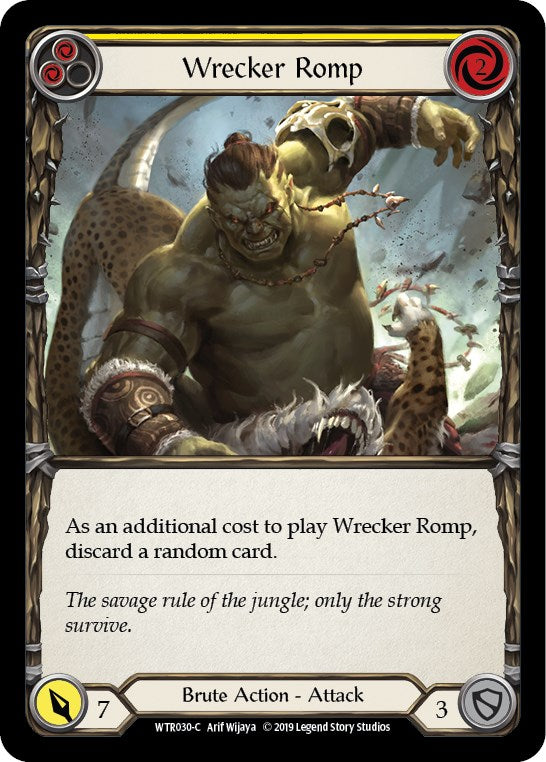Wrecker Romp (Yellow) [WTR030] [Welcome to Rathe] 1st Edition Normal