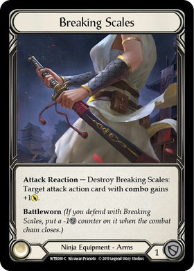 Breaking Scales [WTR080] [Welcome to Rathe] Unlimited Edition Rainbow Foil