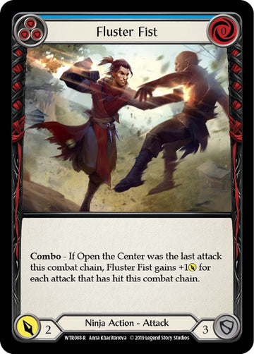 Fluster Fist (Blue) [WTR088] [Welcome to Rathe] Unlimited Edition Rainbow Foil
