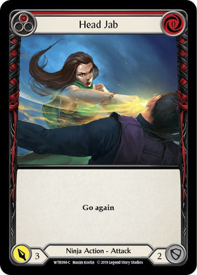 Head Jab (Red) [WTR098] [Welcome to Rathe] Unlimited Edition Rainbow Foil