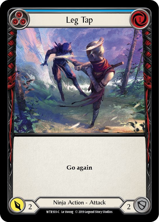 Leg Tap (Blue) [WTR103] [Welcome to Rathe] Unlimited Edition Normal
