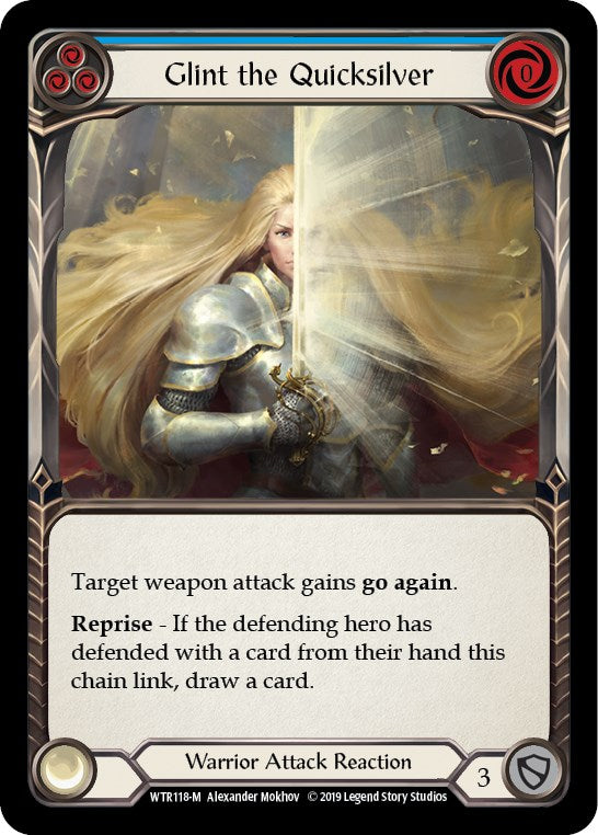 Glint the Quicksilver [WTR118] [Welcome to Rathe] Unlimited Edition Rainbow Foil