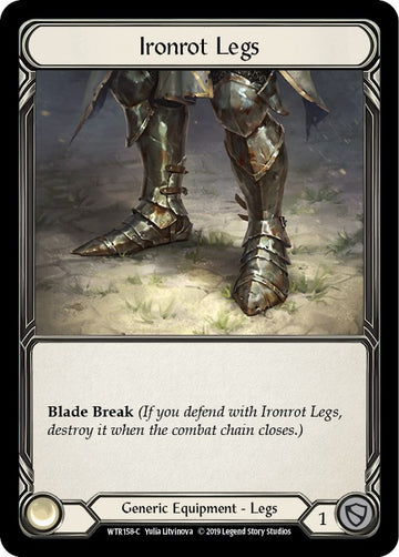 Ironrot Legs [WTR158] [Welcome to Rathe] Unlimited Edition Rainbow Foil