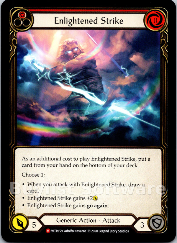Enlightened Strike [WTR159] [Welcome to Rathe] Unlimited Edition Normal