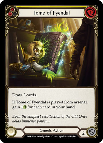 Tome of Fyendal [WTR160] [Welcome to Rathe] Unlimited Edition Normal