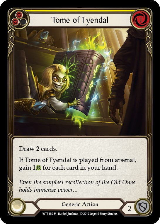 Tome of Fyendal [WTR160] [Welcome to Rathe] Unlimited Edition Rainbow Foil