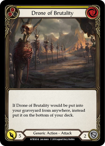 Drone of Brutality (Yellow) [WTR165] [Welcome to Rathe] Unlimited Edition Normal