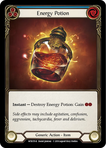 Energy Potion [WTR170] [Welcome to Rathe] 1st Edition Rainbow Foil