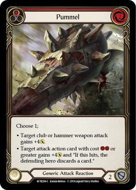 Pummel (Red) [WTR206] [Welcome to Rathe] 1st Edition Normal