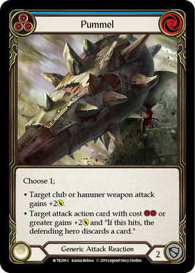 Pummel (Blue) [WTR208] [Welcome to Rathe] Unlimited Edition Rainbow Foil