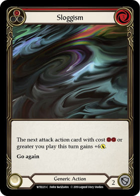 Sloggism (Red) [WTR221] [Welcome to Rathe] 1st Edition Rainbow Foil