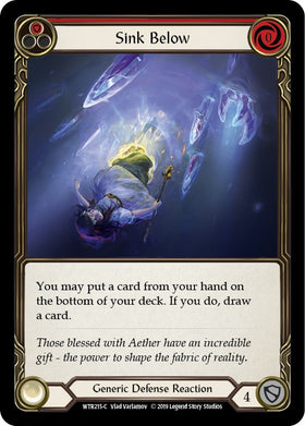 Sink Below (Red) [WTR215] [Welcome to Rathe] Unlimited Edition Rainbow Foil