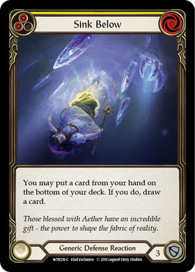 Sink Below (Yellow) [WTR216] [Welcome to Rathe] Unlimited Edition Rainbow Foil
