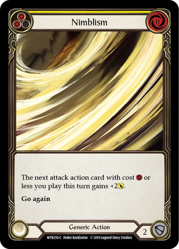 Nimblism (Yellow) [WTR219] [Welcome to Rathe] Unlimited Edition Normal