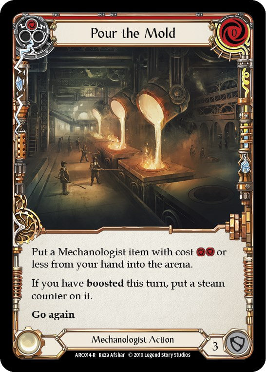 Pour the Mold (Red) [ARC014] [Arcane Rising] 1st Edition Normal