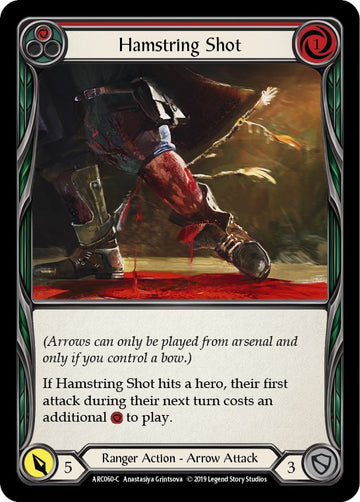 Hamstring Shot (Red) [ARC060] [Arcane Rising] 1st Edition Normal